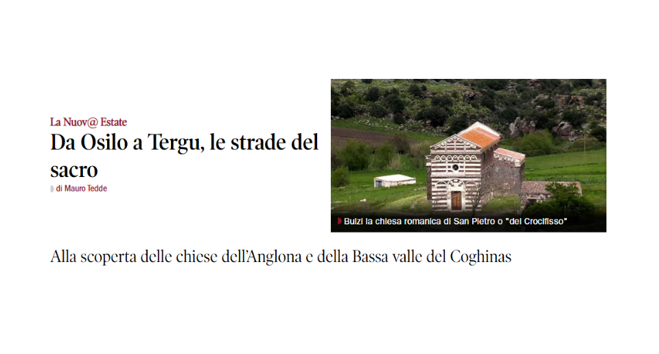 Da Osilo a Tergu: un viaggio tra le chiese dell’Anglona