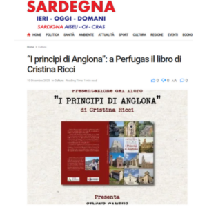 Fonte "Sardegna Ieri Oggi Domani", articolo di Antonio Caria, Giovedì 10 Dicembre 2025 in Cultura